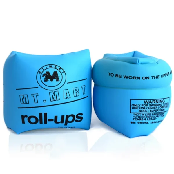 Inflatable Arm Floats - PVC Swim Sleeves for Kids & Adults - Image 4
