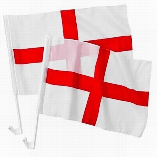 Custom Car Window Flag with Pole Blank Car Window Customized Flag - Image 2