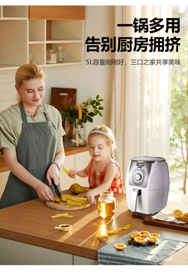 Electric Deep Fryers 5L Big Capacity Air Fryer OEM ODM - Image 3