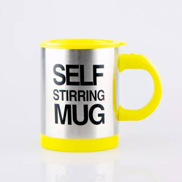 Auto Self Stirring Mug Mixing Coffee Cup Stainless Steel Coffee Mug - Image 2