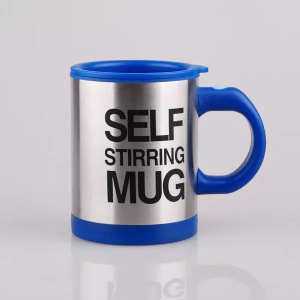 Auto Self Stirring Mug Mixing Coffee Cup Stainless Steel Coffee Mug - Image 3