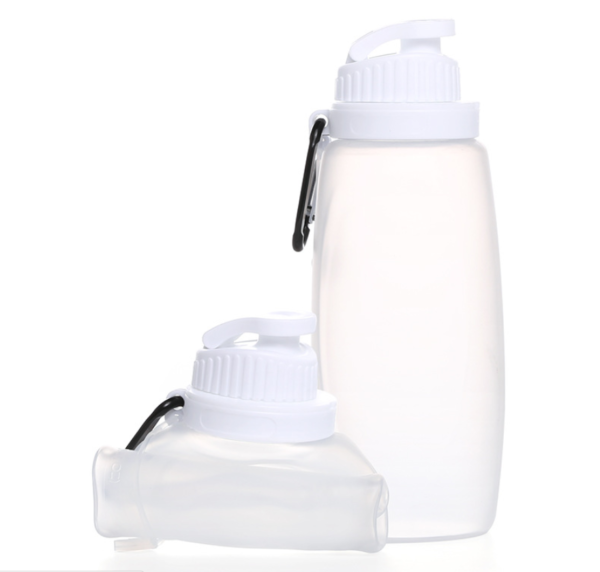 Outdoor Silicone Folding Cup Collapsible Water Bottle - Image 4