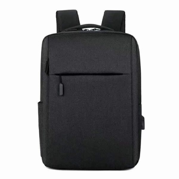 Custom Logo Unisex Backpack Travel Laptop Bag With Usb Port - Image 3