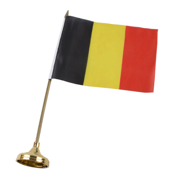 Custom Blank Desktop Table Flag Country Desk Flags with Stands - Image 4
