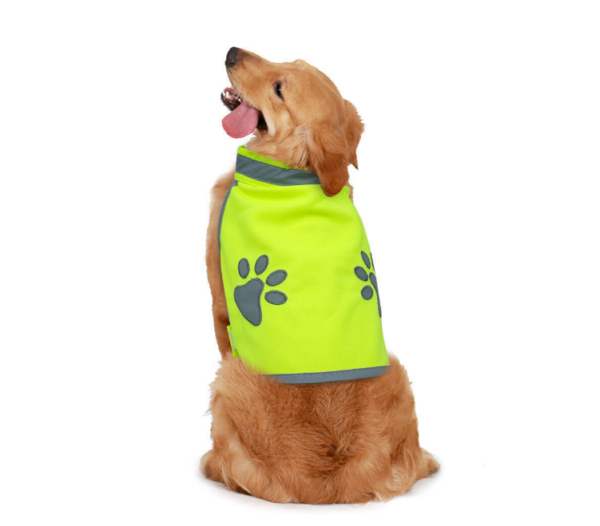 Safety DOG Reflective Vest Dog Clothes Jacket Coat - Image 5