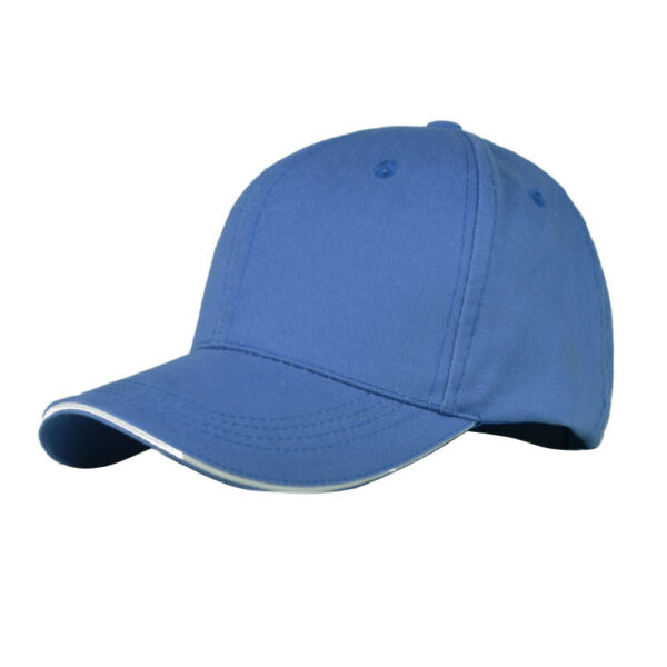 Cotton Sandwich Snapback Custom Embroidery Baseball Cap - Image 6