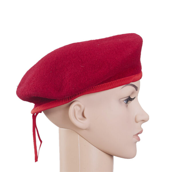Military Woolen Beret Hat Army Beret Cap - Image 6