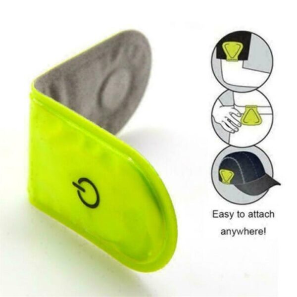 Reflective LED Magnetic Light Reflective Safety Night Light For Night Cycling - Image 6