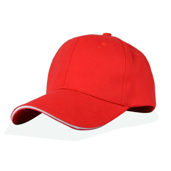 Cotton Sandwich Snapback Custom Embroidery Baseball Cap - Image 2