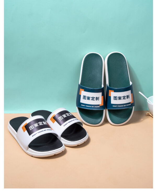 Outdoor Summer Unisex Slippers Outdoor Beach Flat Sandals Slides - Image 4