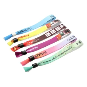 Custom Full-Color Sublimation Event Wristbands