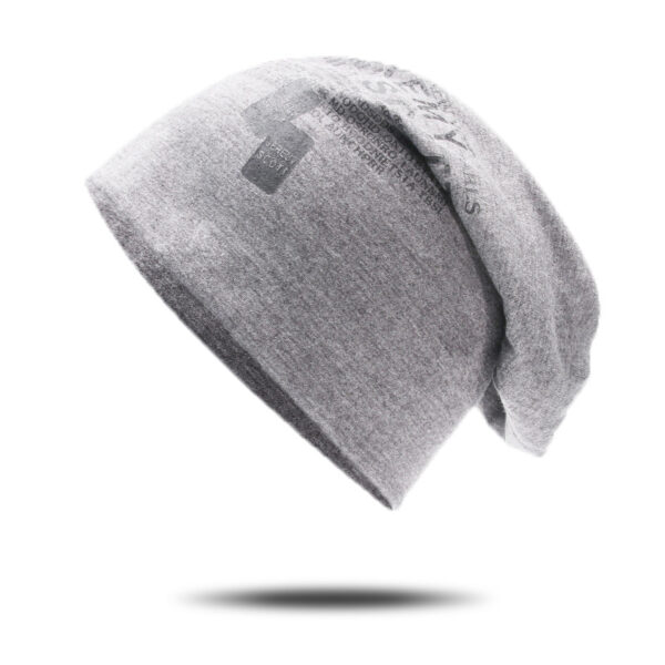 Unisex Cotton Beanie Hat Stretch Bonnet Winter Beanies Hats - Image 7