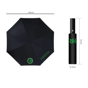 Free Sample promotional Colourful Foldable Wine Bottle Umbrella with Custom Logo