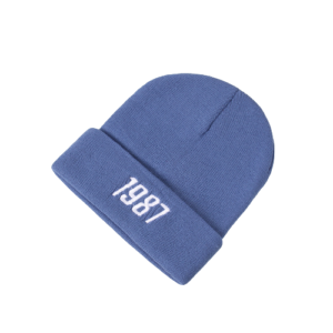 Knitted Beanie Hat Unisex Versatile Warm Hat Acrylic Knitting Hat