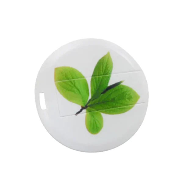 mini round shape credit card usb, business round card flash drive, Web key - Image 6