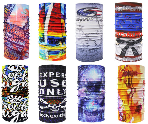 Multi-Head Bandana - Custom Logo Cycling Headband - Image 7