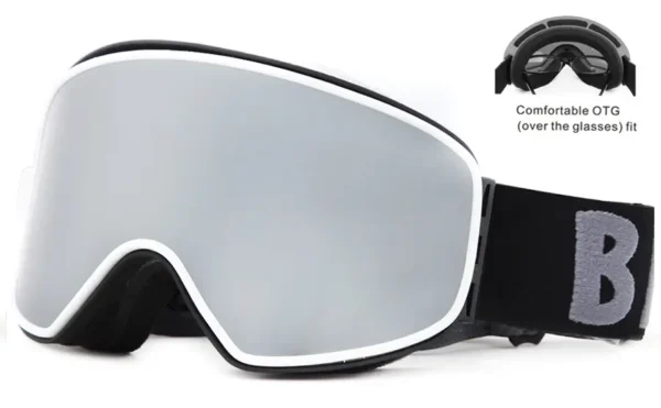 Custom Logo Ski Goggles - Double-Layer, UV Protection, Anti-Fog - Image 2