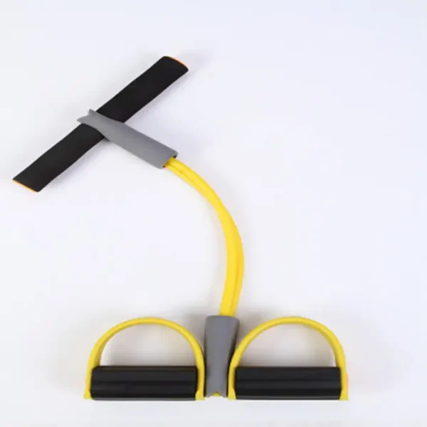 Hot sale Strength training Non-slip Two-strand Weight loss foot pedal pull rope - Image 3