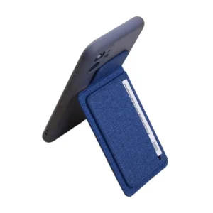 PU Leather Multi-function Card Wallet - RFID, Smart Phone Stand Heather Design