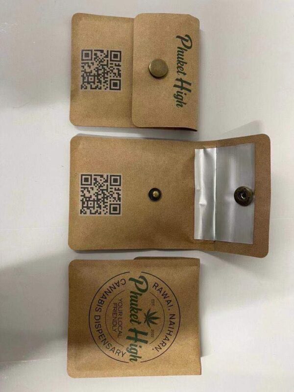 Custom ECO Kraft Paper Pocket Ashtray - Image 3