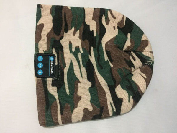 Acrylic Wireless Stereo Bluetooth Music Headset Knitted Beanie Hat - Image 8