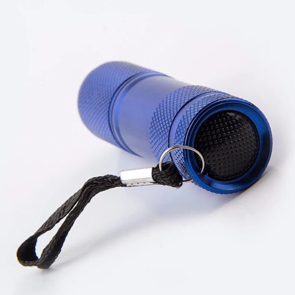 Custom Mini 9-LED Aluminum COB Flashlight - Image 6