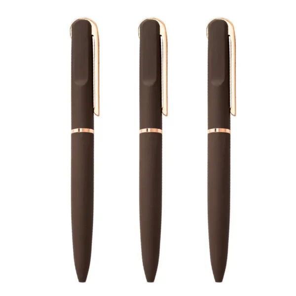 Custom Logo Premium Luxury School Ballpoint Beadable Metal Pens - Image 3