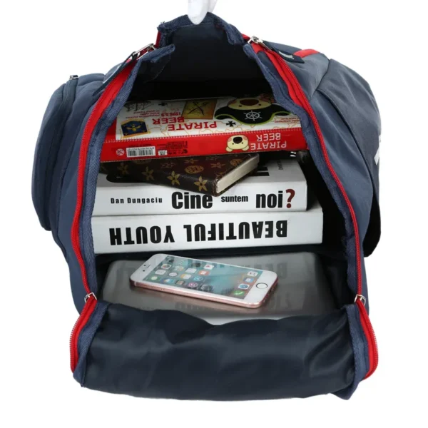 Outdoor Travel Backpack - Waterproof, Laptop, Shoe Compartment, Lightweight Sports Bag - Image 3