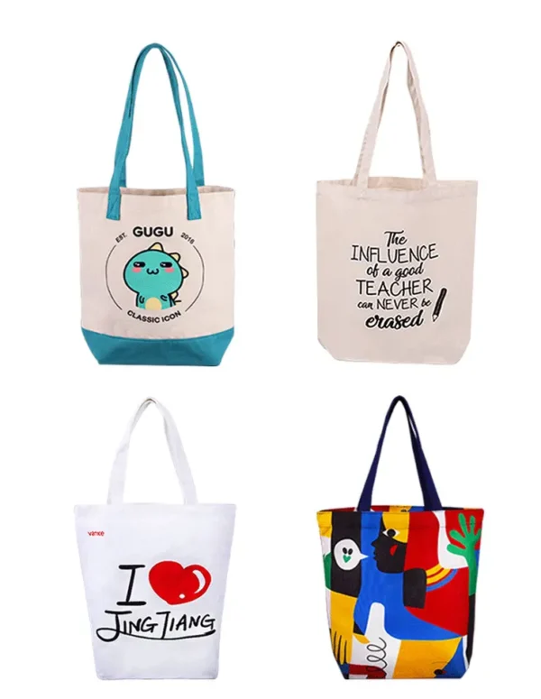 Eco-Friendly Women's Canvas Tote Bag - Image 4