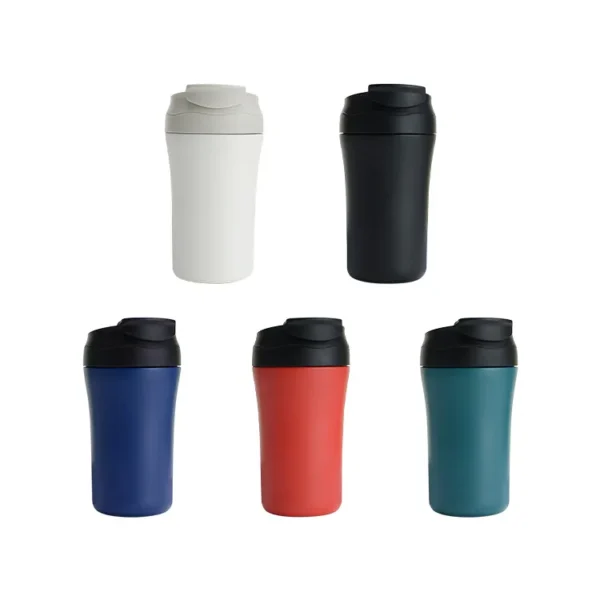 Double Wall Vacuum Mugs - Powder Coated Thermo Flasks for Party & Outdoor Use - Image 2