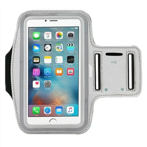 Sport Outdoor Arm Bag Fitness Phone Arm Band with Touch Screen Phone Armband for 4-6 inches phone - Image 2