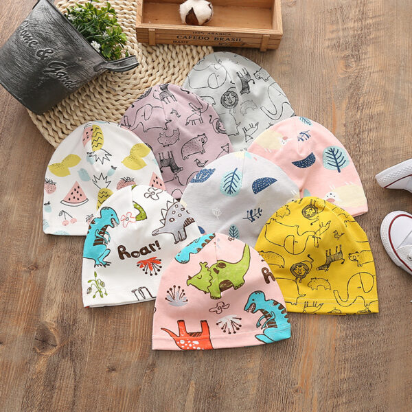 Kids tales babies accessories new born cotton baby items wholesale printing baby hats - Image 9