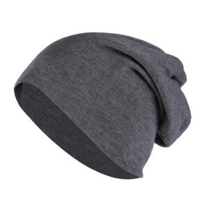 Unisex Cotton Beanie Hat Stretch Bonnet Winter Beanies Hats