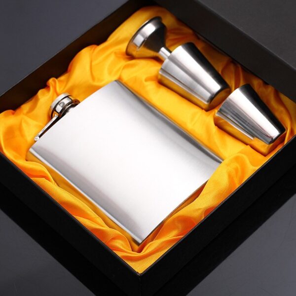 Stainless Steel Hip Flasks - Custom Alcohol Bottles - Image 8