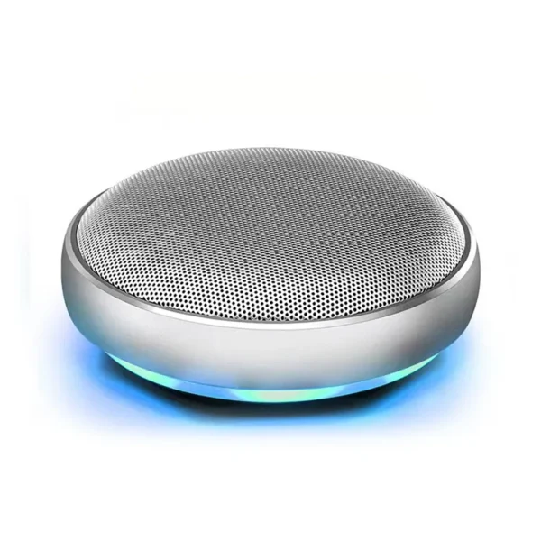 Home Decor Wireless Speaker - Rechargeable HI-FI Alarm Clock - Image 4