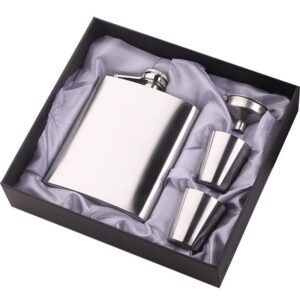 Stainless Steel Hip Flasks - Custom Alcohol Bottles