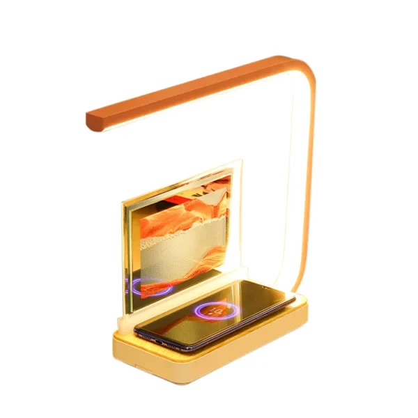 Solid Wood Rotating Hourglass - 3D Living Room Decor - Image 2