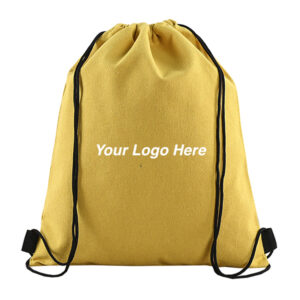Reusable Cotton Drawstring Gym Backpacks - Storage Bags