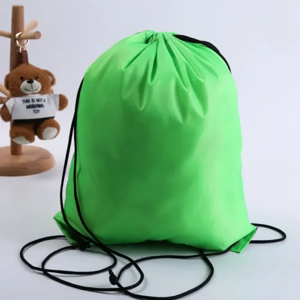 Custom Travel Gym Backpack - Waterproof Drawstring Bag - Image 5