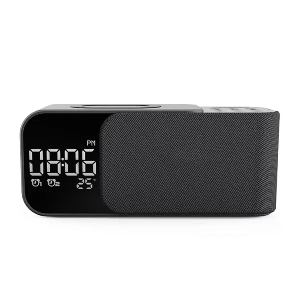 Wireless Charge Alarm Clock - High-Quality Speaker Gift - Image 5