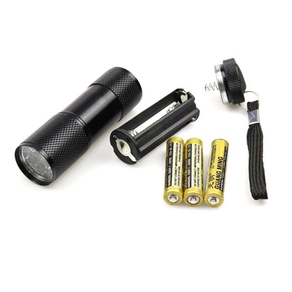 Custom Mini 9-LED Aluminum COB Flashlight - Image 4