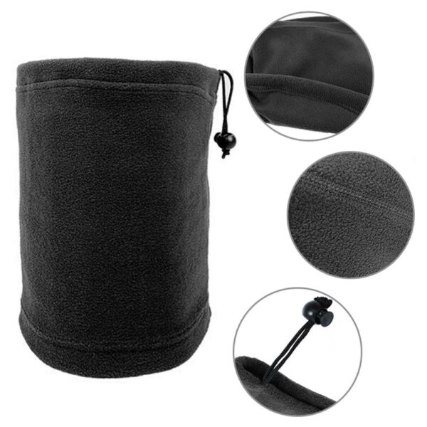 Fleece Neck Scarf Multi Wear Hat Camping Hiking Bandana Cycling Headwear - Image 3