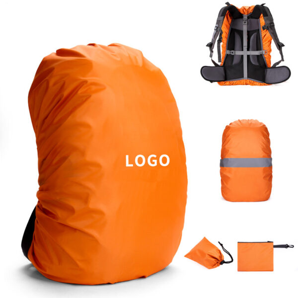 Outdoor Waterproof Rucksack Rain Cover Reflective Backpack Cover - Image 2