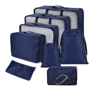 Smart Packing Cubes Bags Set Travel Compression Luggage Cubes
