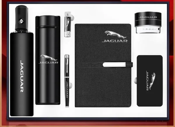 Custom Luxury Silver Buckle Notebook - Promo Office Gift Set - Image 5