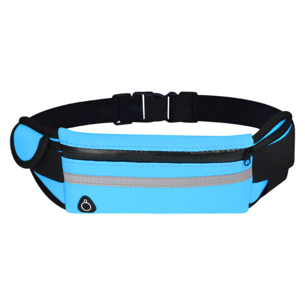 Neoprene Running Belt Waist Bag Outdoor Waterproof Running Belt Bag - Image 4