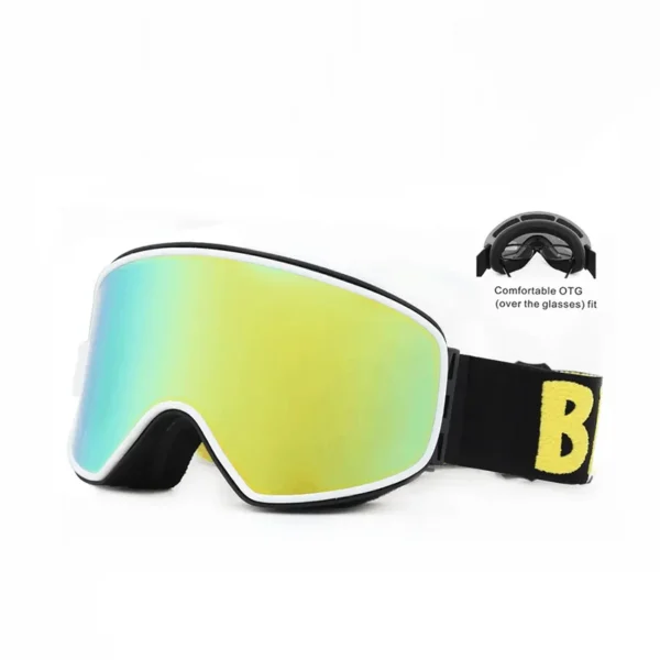 Custom Logo Ski Goggles - Double-Layer, UV Protection, Anti-Fog - Image 3