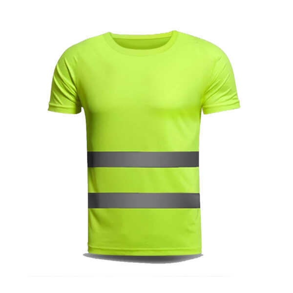 Safety Work Wear Reflective Clothing Tshirt Safety Reflective T Shirt Short Sleeve