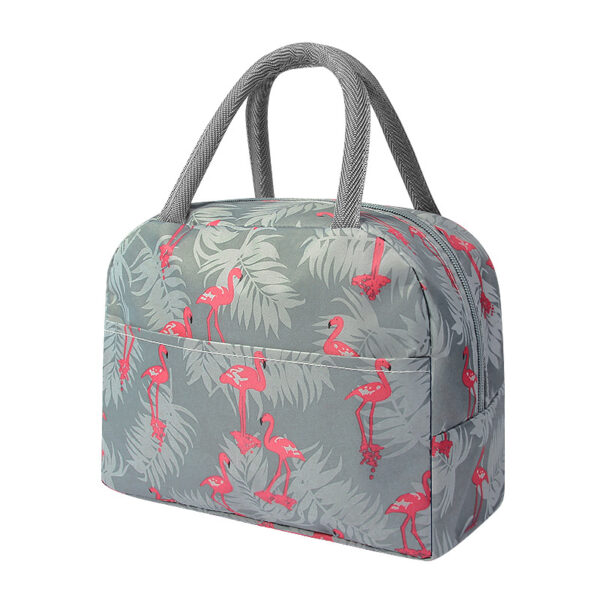 Custom Logo Picnic Lunch Cooler Tote Bags - Image 2