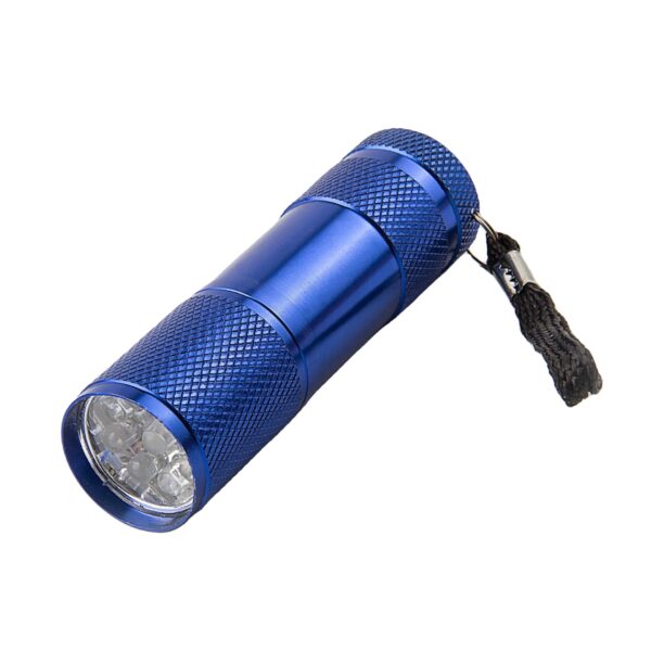 Custom Mini 9-LED Aluminum COB Flashlight - Image 5